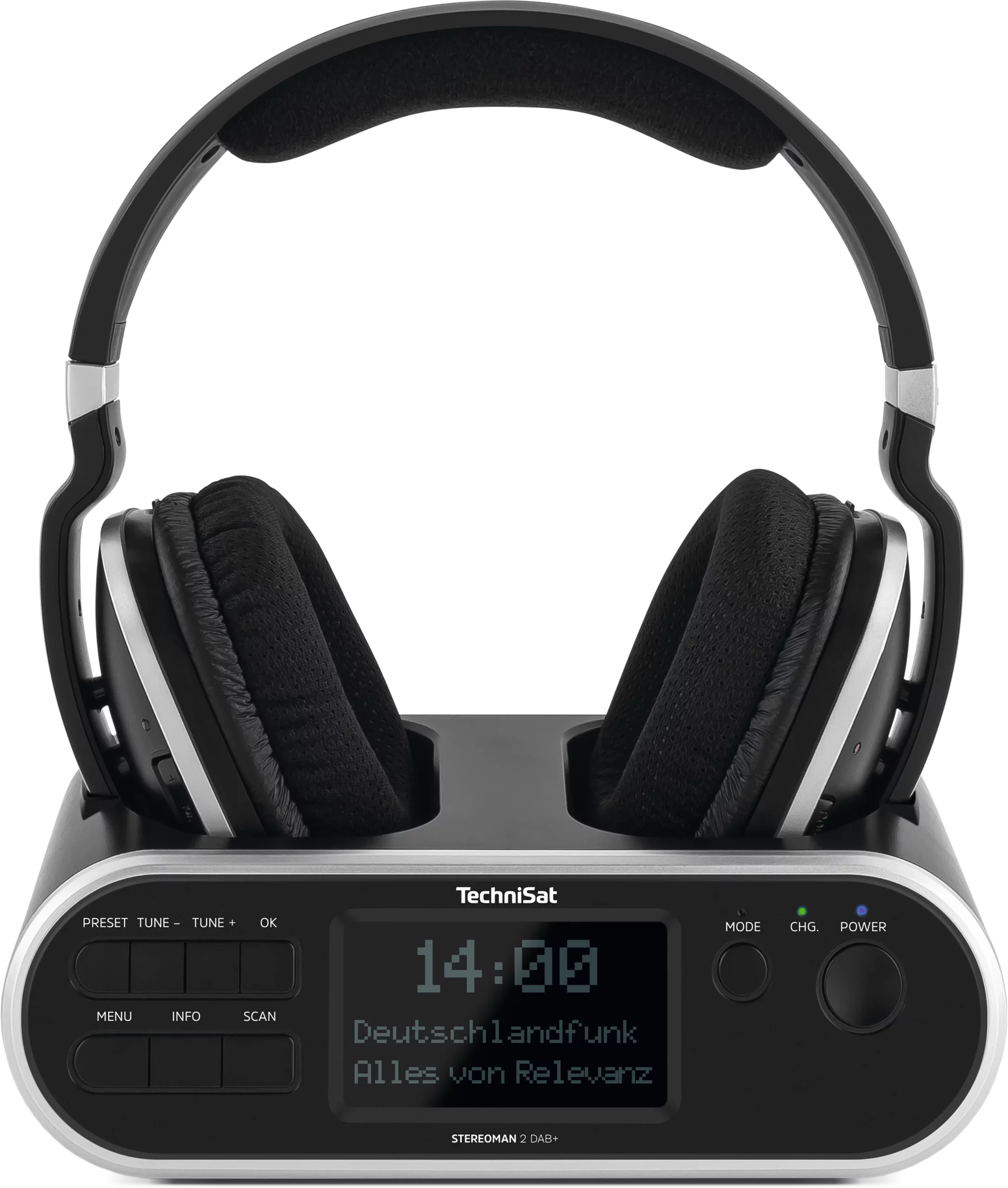 TechniSat STEREOMAN 2 DAB+ – Schwarz