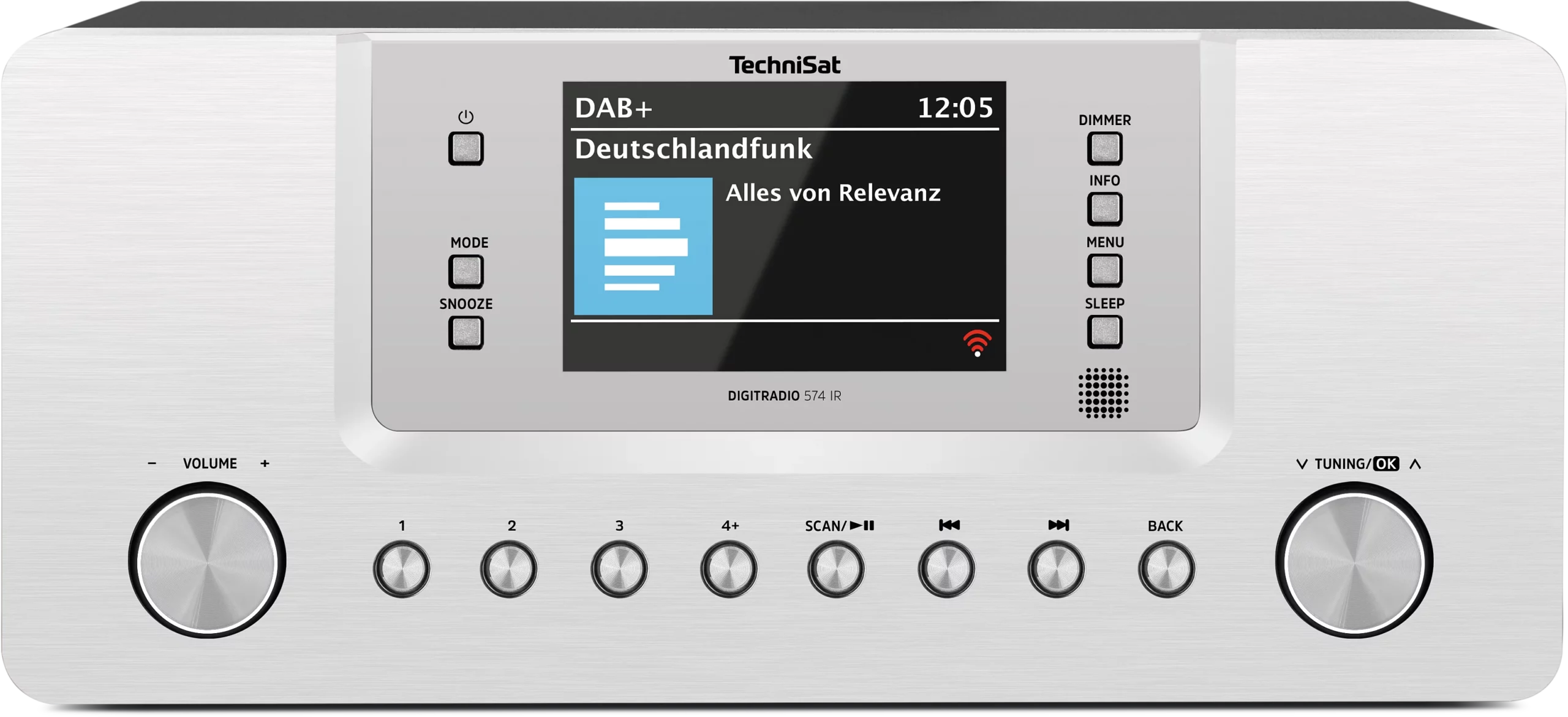 TechniSat DIGITRADIO 574 IR – Silber