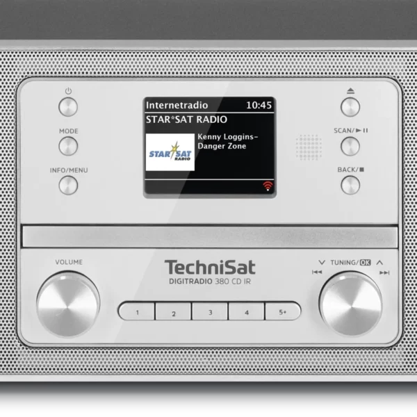 TechniSat DIGITRADIO 380 CD IR – Silber