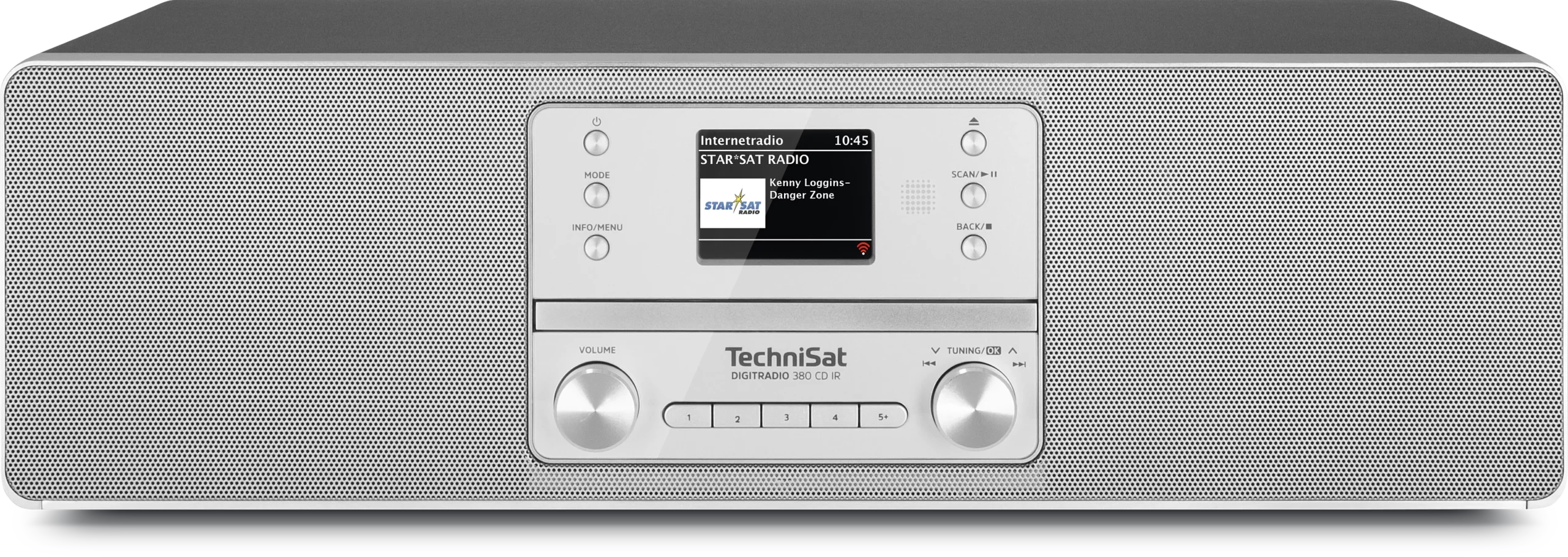 TechniSat DIGITRADIO 380 CD IR – Silber
