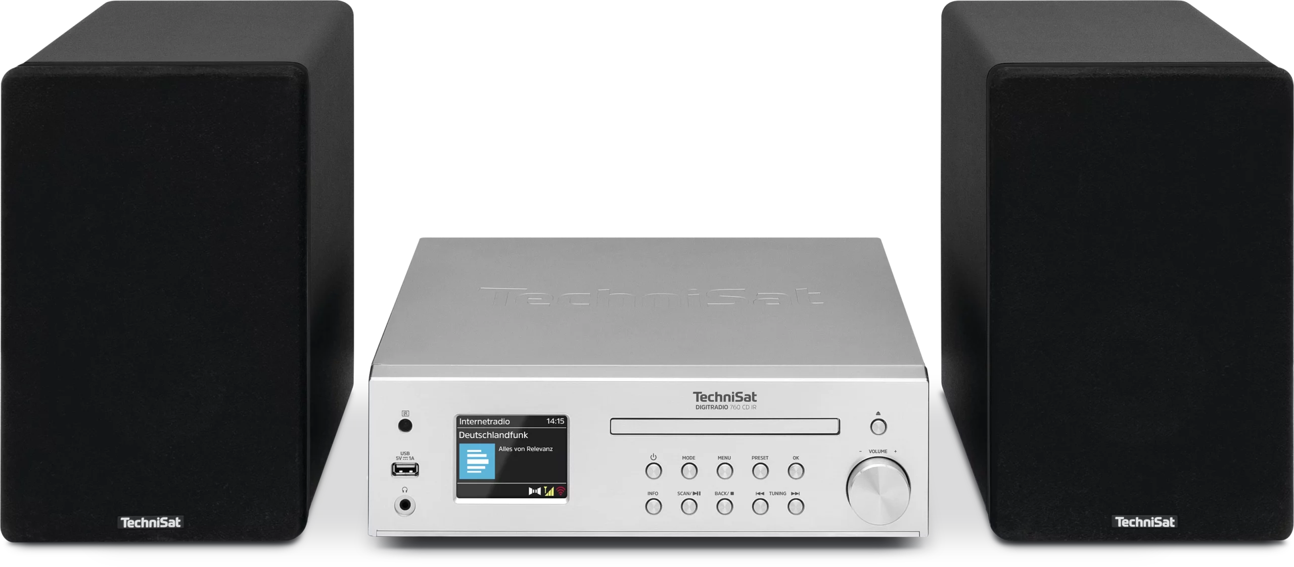TechniSat DIGITRADIO 760 CD IR – Silber