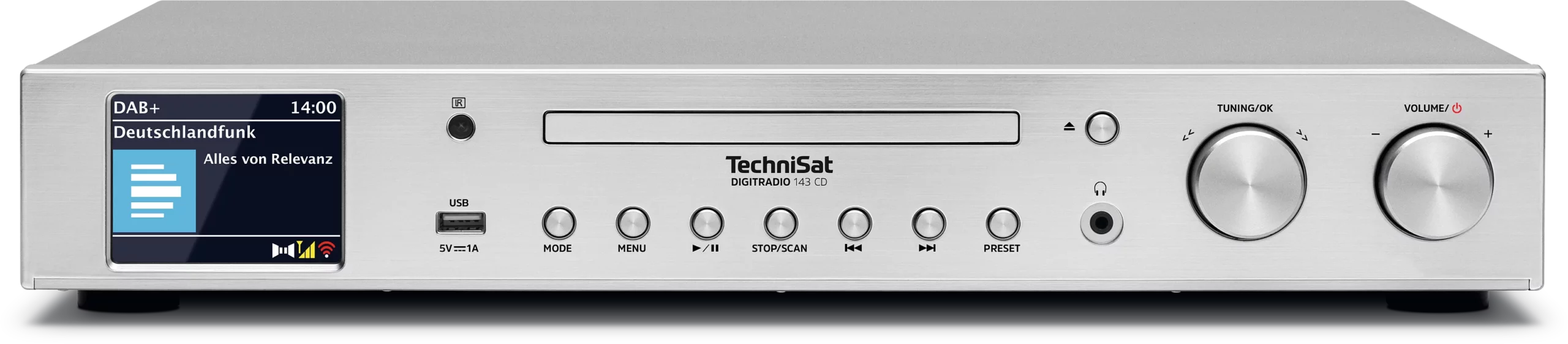 TechniSat DIGITRADIO 143 CD (V3) – Silber