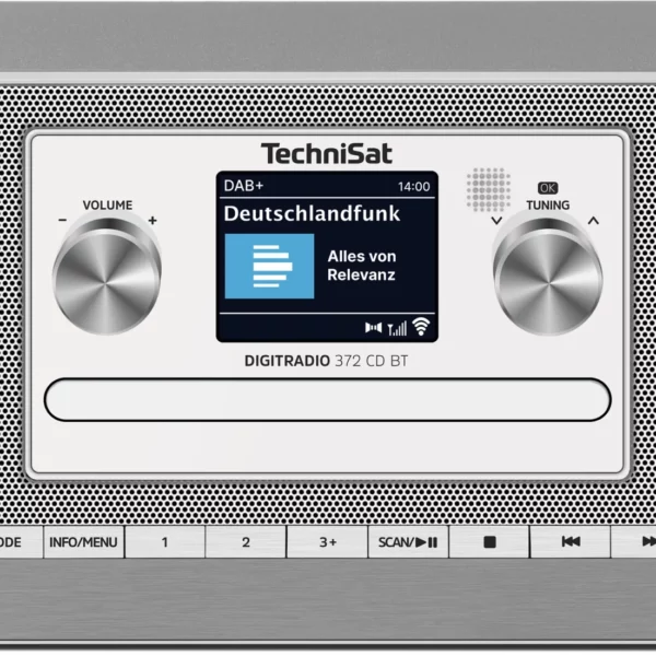 TechniSat DIGITRADIO 372 CD BT – Anthrazit/silber