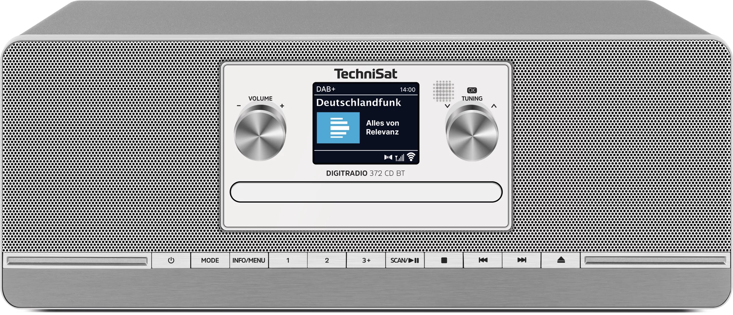 TechniSat DIGITRADIO 372 CD BT – Anthrazit/silber