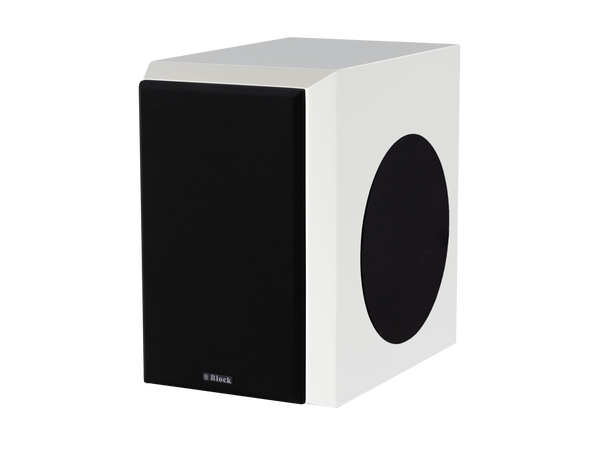 Audioblock S-100 – Weiß (Paar)