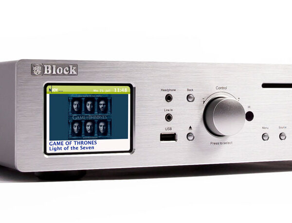 Audioblock CVR-10 – Diamantsilber