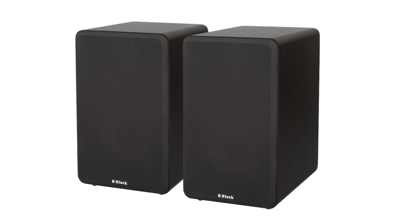 Audioblock S-250 – Schwarz (Paar)