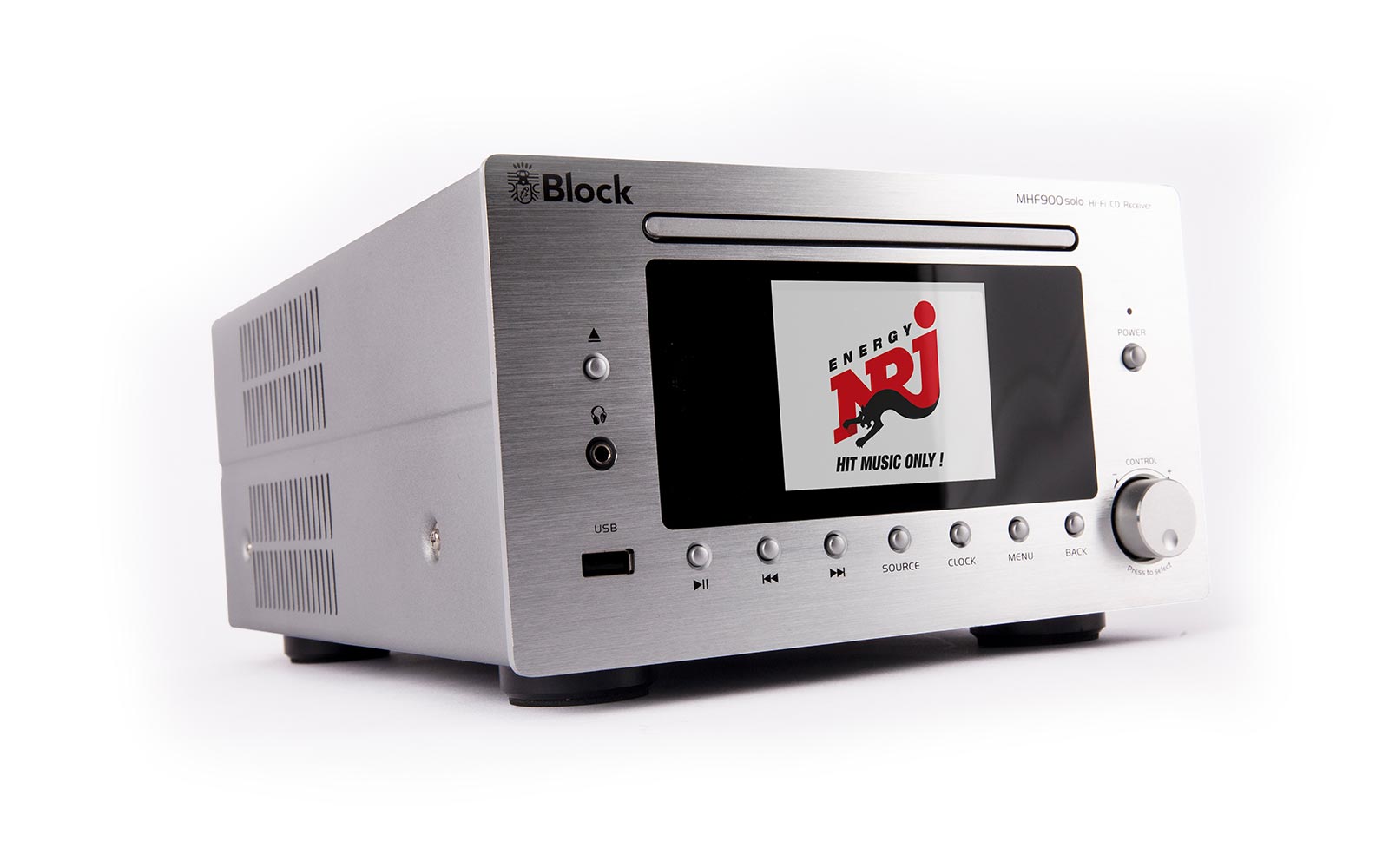 Audioblock MHF-900 Solo – Diamantsilber