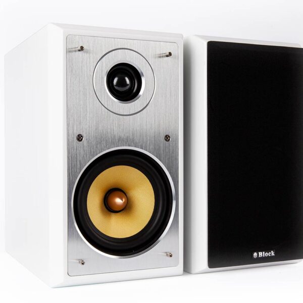 Audioblock S-50 – Weiß (Paar)