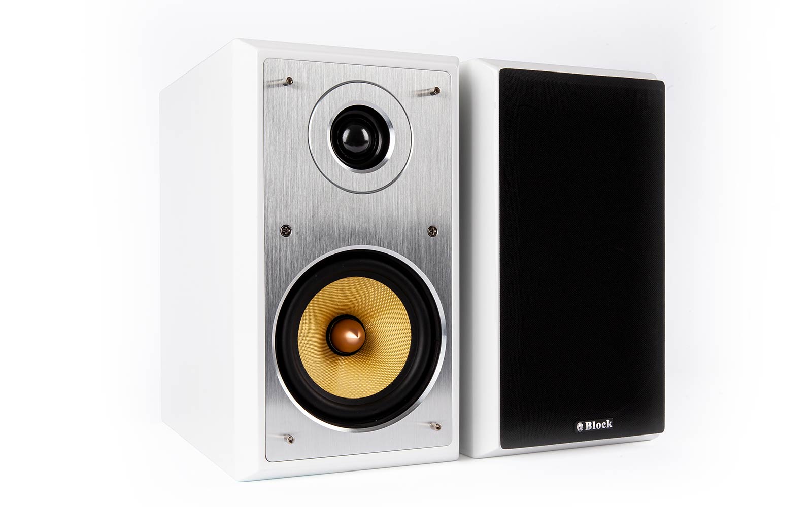 Audioblock S-50 – Weiß (Paar)