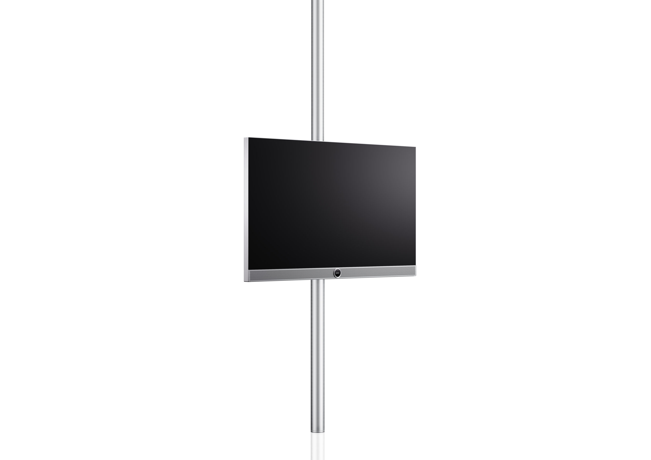 Loewe floor2ceiling stand 77-97 – chromesilver