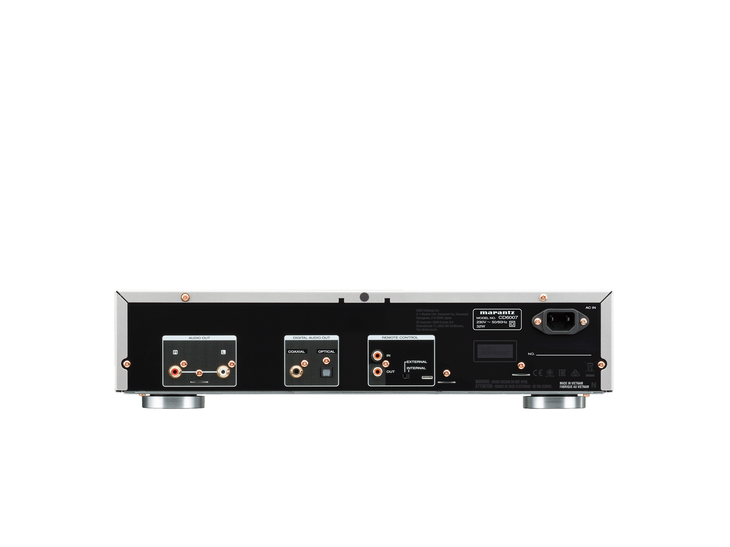 Marantz CD6007 Silbergold – CD-Player mit USB – Bild 3