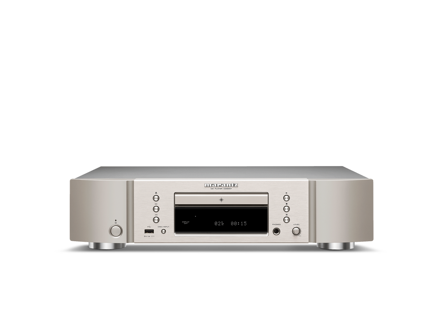 Marantz CD6007 Silbergold – CD-Player mit USB