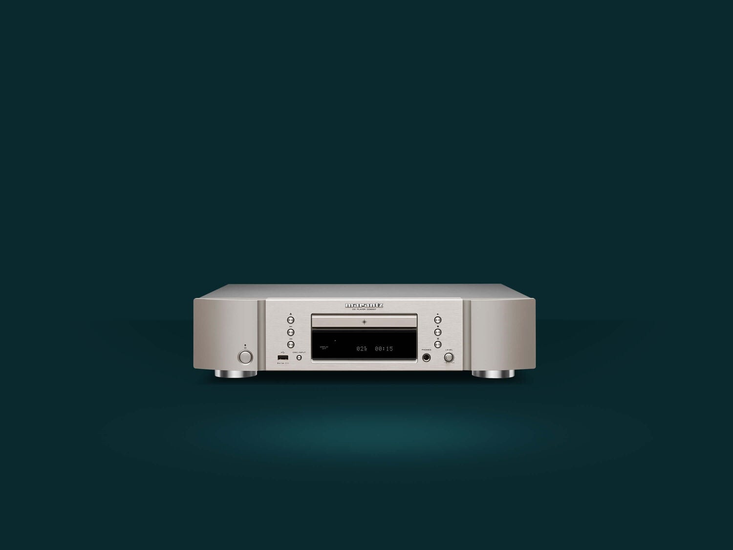 Marantz CD6007 Silbergold – CD-Player mit USB – Bild 2