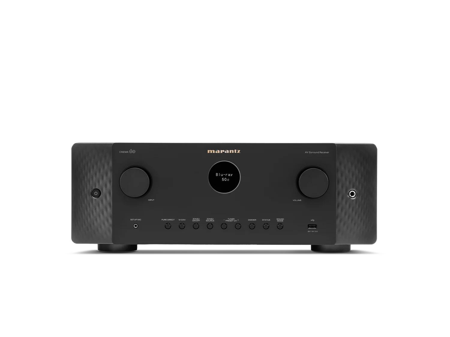 Marantz CINEMA 60 DAB Schwarz – 7.2-Kanal AV-Receiver mit DAB+