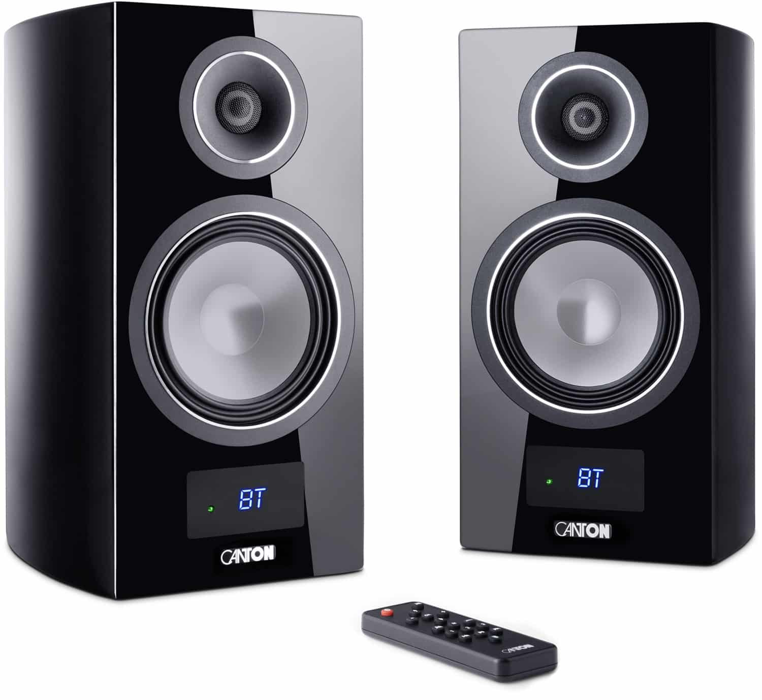 Canton Smart Vento 3 S2 – Schwarz Hochglanz | Aktiv-Regallautsprecher