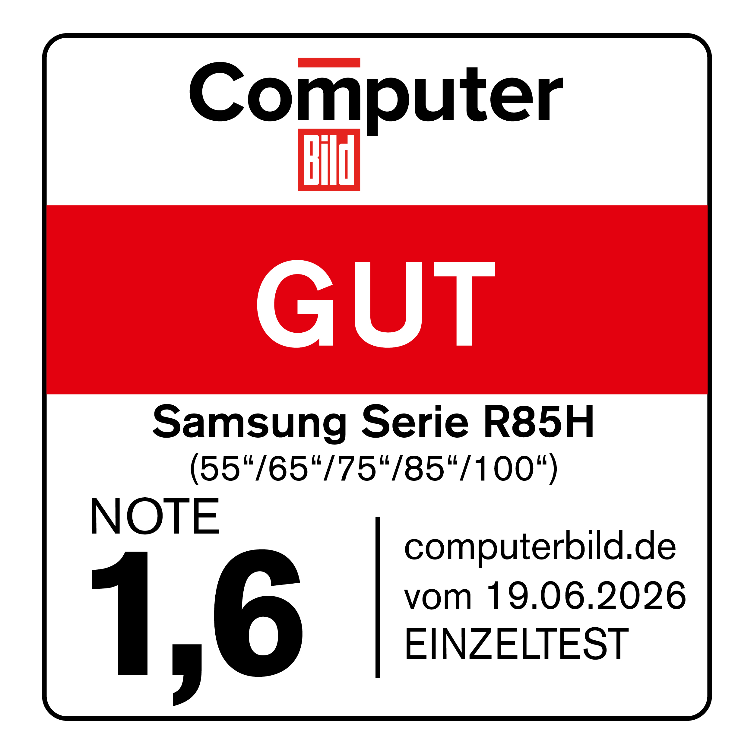 Samsung GMR65R85HAUXZG – 65 Zoll Micro RGB R85H 4K Vision AI Smart TV (2026) – Bild 20