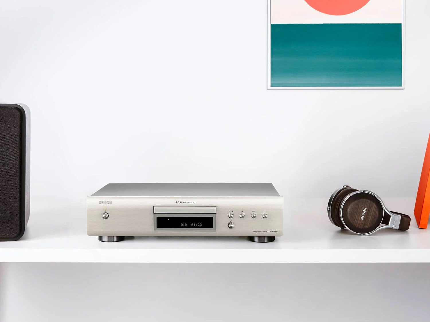 Denon DCD-600NE Silber – CD-Player mit AL32 Processing – Bild 3