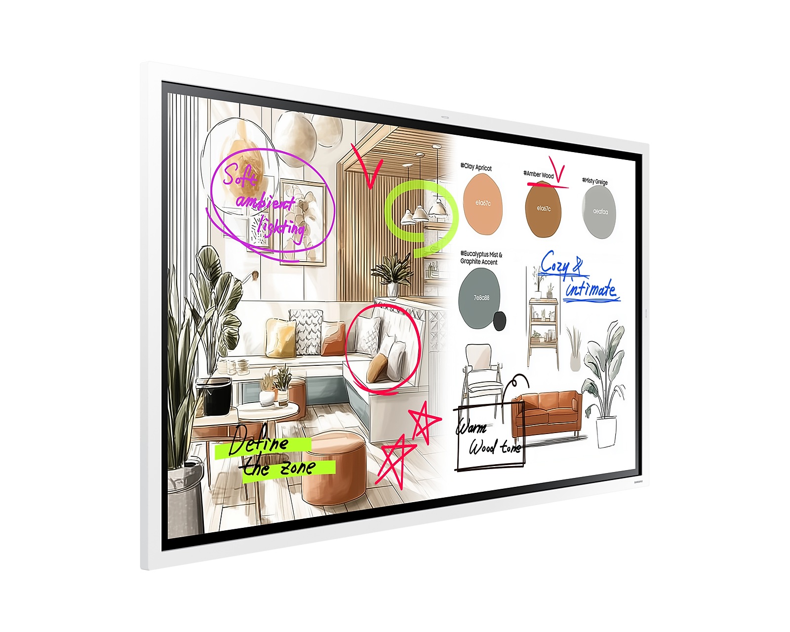 Samsung Flip WMFX WM55FX – 55 Zoll 4K Touch-Display – Bild 2