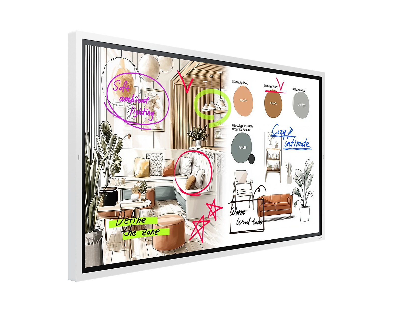 Samsung Flip WMFX WM65FX – 65 Zoll 4K Touch-Display – Bild 2