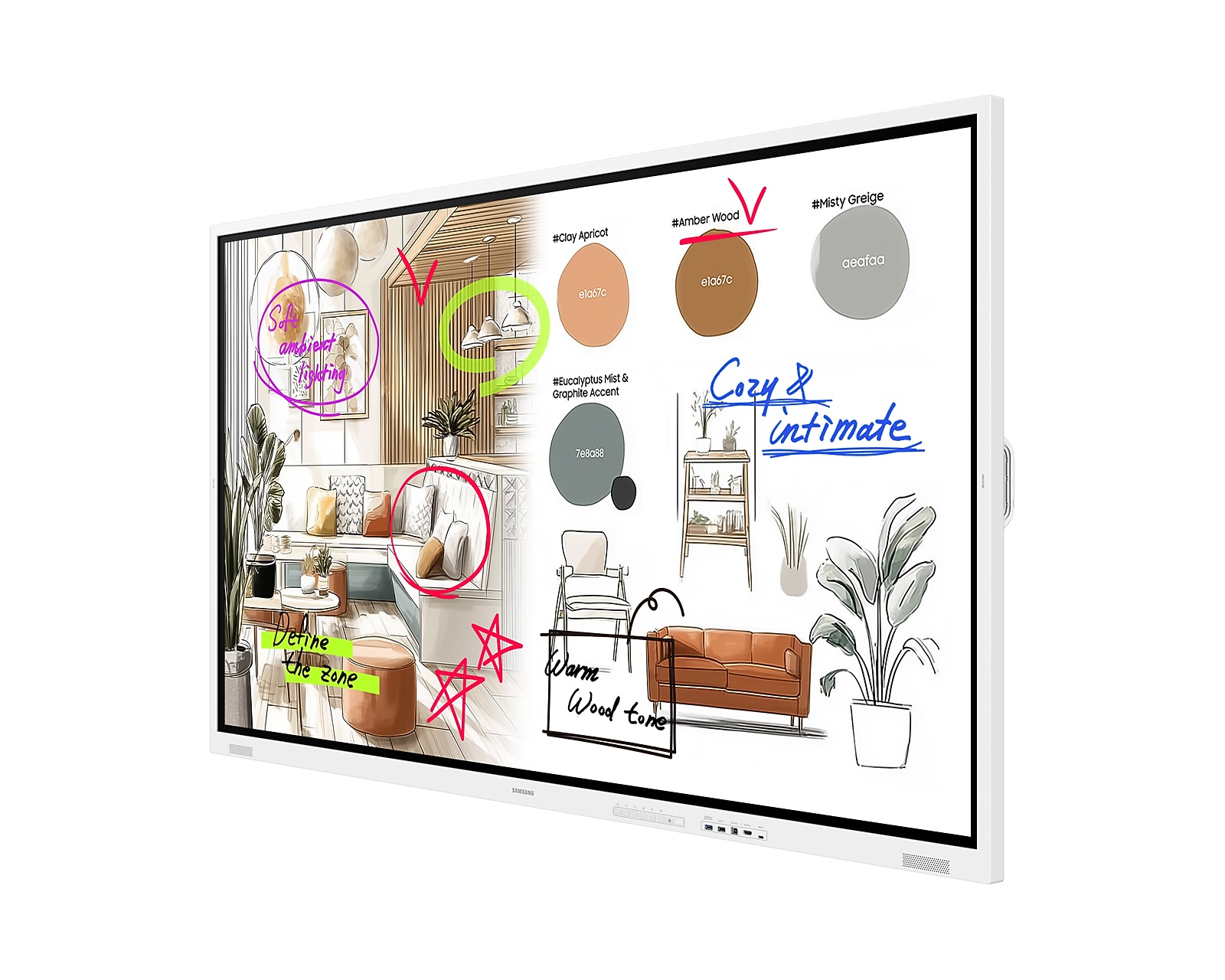 Samsung Flip WMFX WM85FX – 85 Zoll 4K Touch-Display – Bild 3
