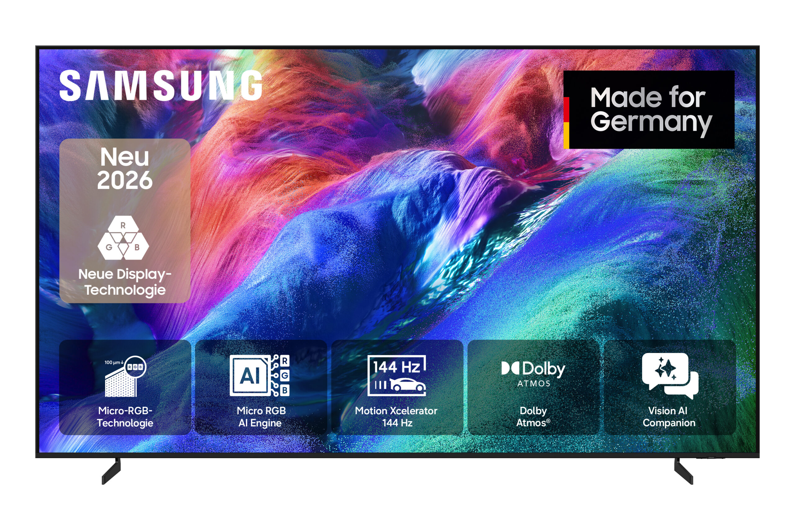 Samsung GMR65R85HAUXZG – 65 Zoll Micro RGB R85H 4K Vision AI Smart TV (2026) – Bild 2