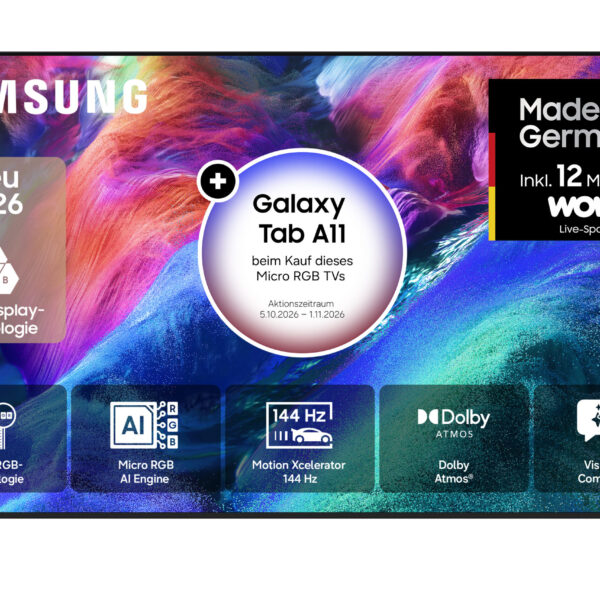 Samsung GMR100R85HUXZG – 100" Micro RGB R85H Vision AI Smart TV (2026)
