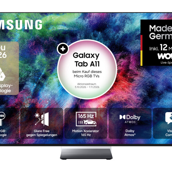 Samsung GMR85R95HATXZG – 85" Micro RGB R95H Vision AI Smart TV (2026)
