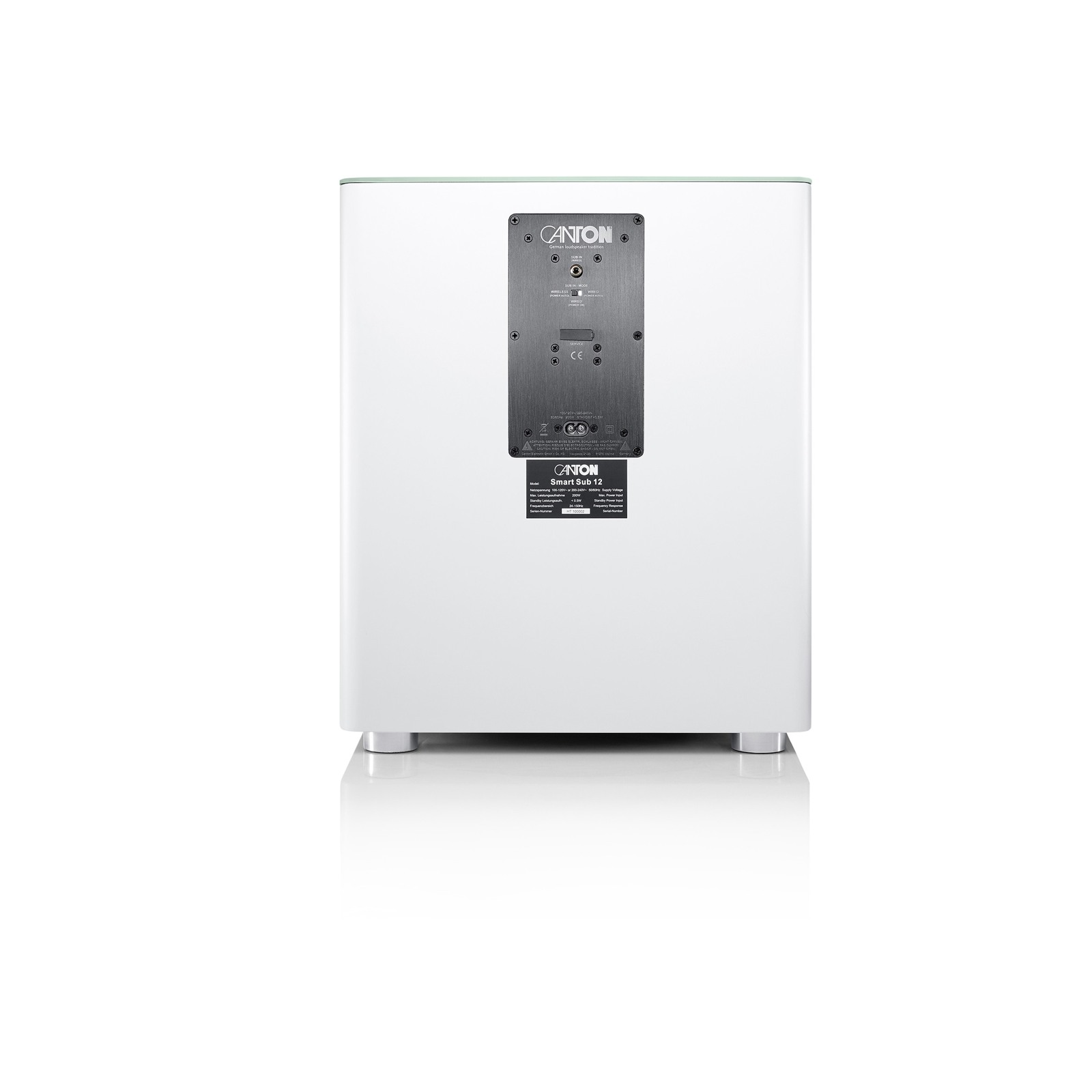 Canton Smart Sub 12 – Weiß seidenmatt | Wireless-Subwoofer – Bild 4
