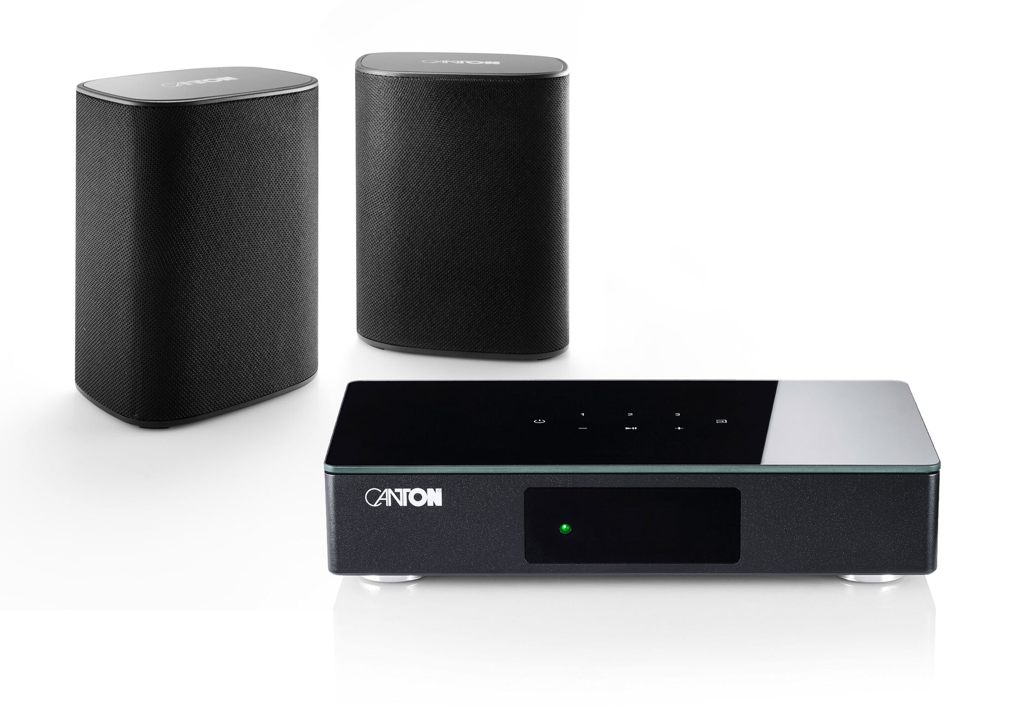 Canton Smart Libero Set 2 – Schwarz | Stereo-System