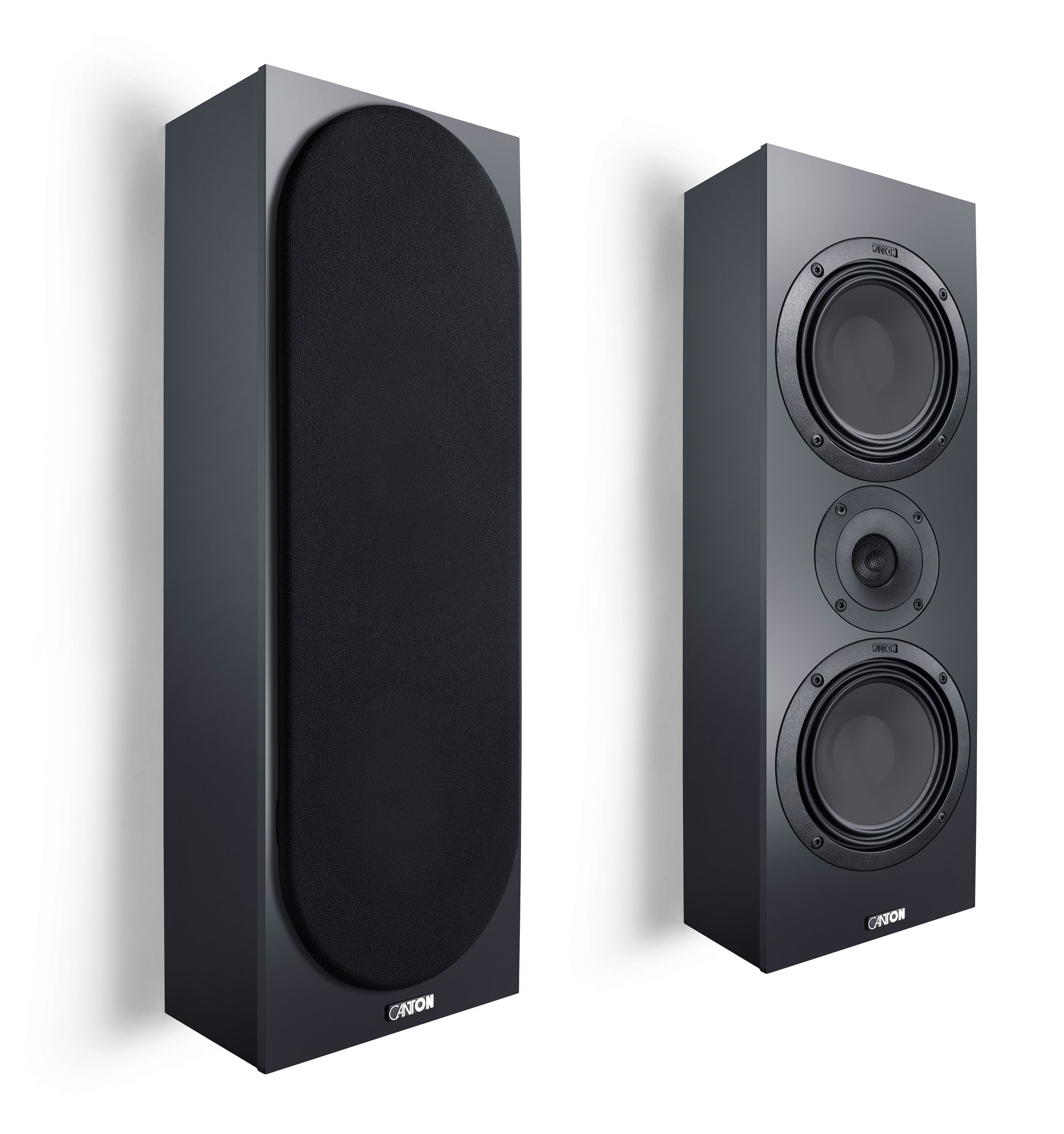 Canton GLE 15 OnWall S2 – Schwarz | Wandlautsprecher