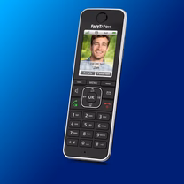 FRITZ!Fon C6 Schwarz – Schnurloses DECT-Telefon