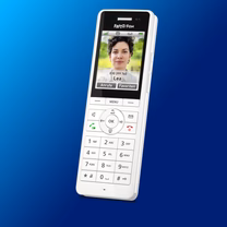 FRITZ!Fon X6 Weiß – Schnurloses DECT-Telefon