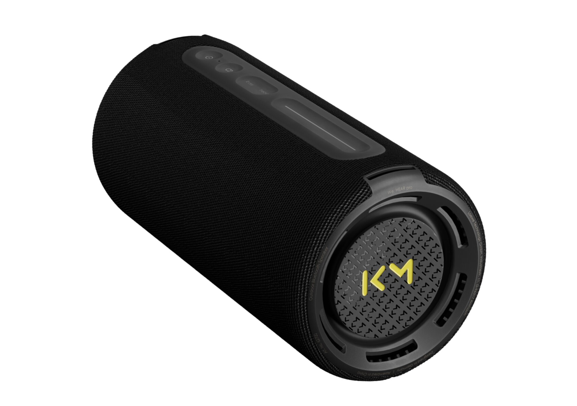 We. HEAR pro black – Bluetooth-Lautsprecher