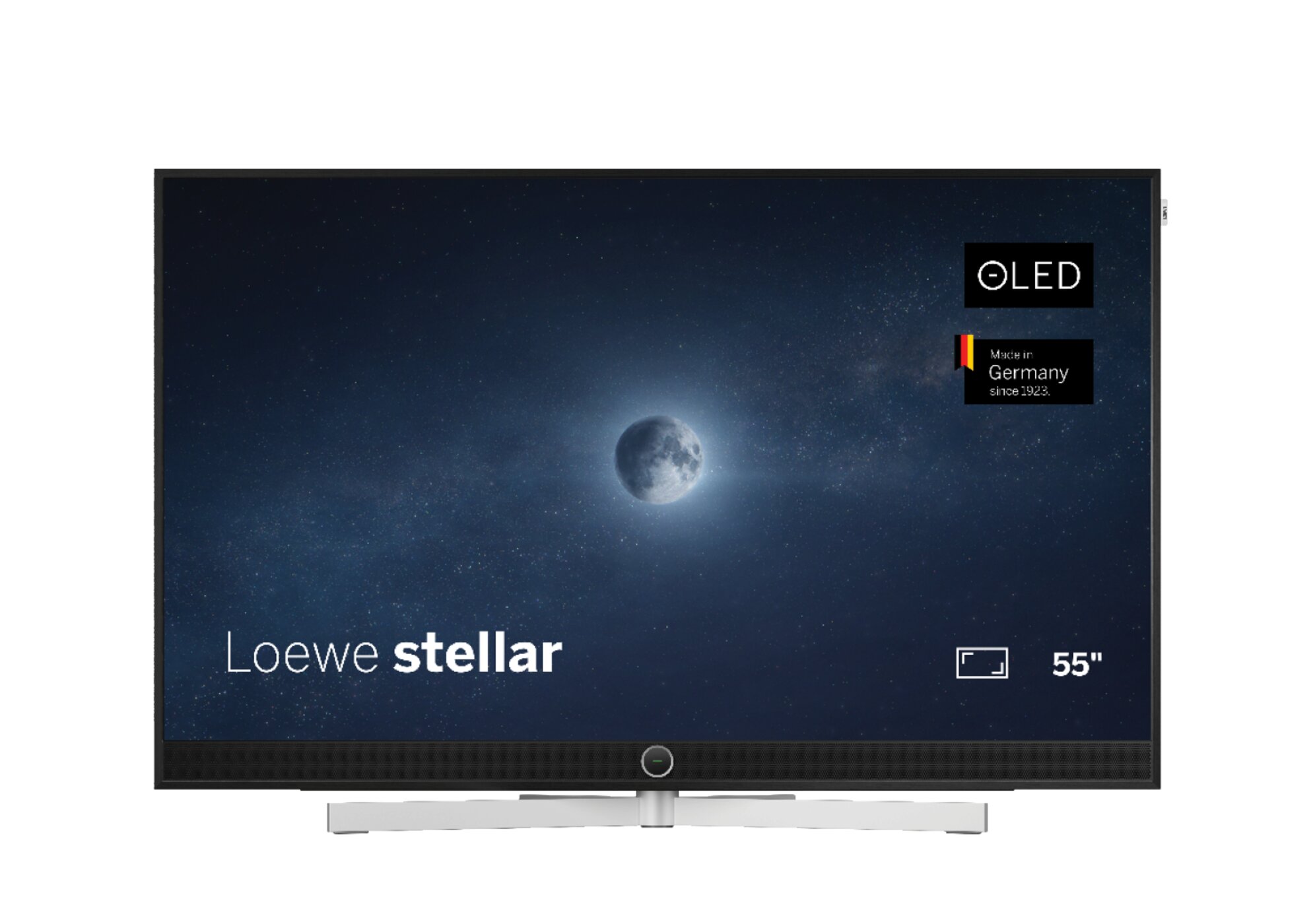 Loewe stellar 55 dr+ VIDAA alu black + lava – 55 Zoll OLED-TV