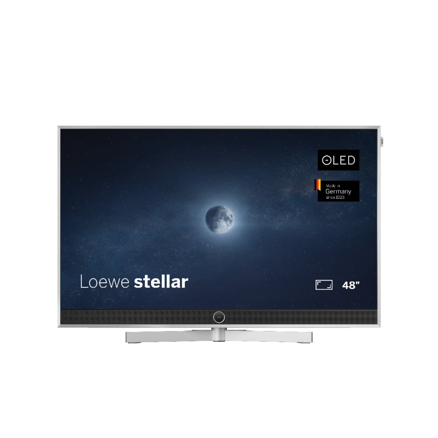 Loewe stellar 48 dr+ concrete Tizen – 48 Zoll OLED-TV