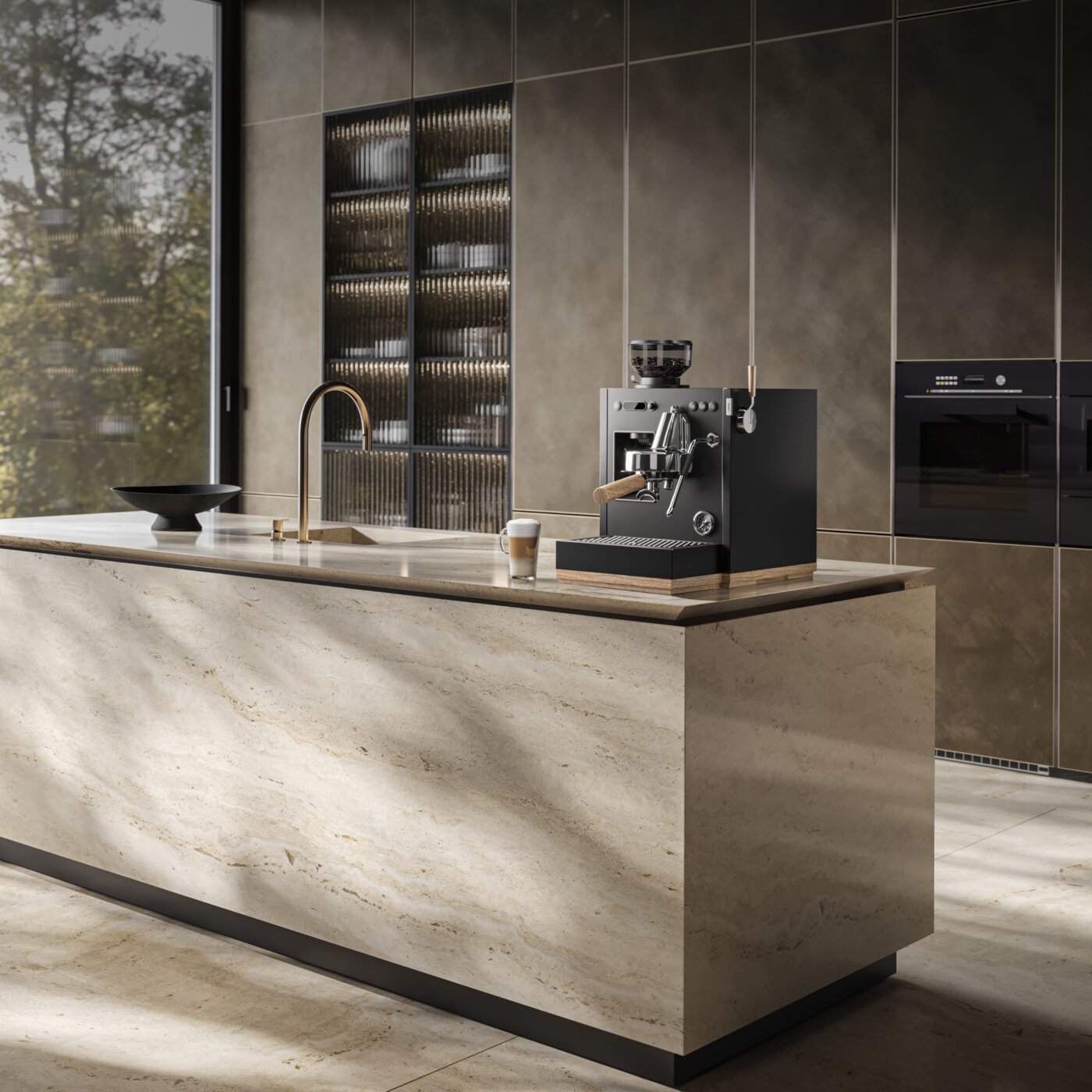 Loewe aura.pure – Siebträger-Espressomaschine mit Mahlwerk – Bild 6