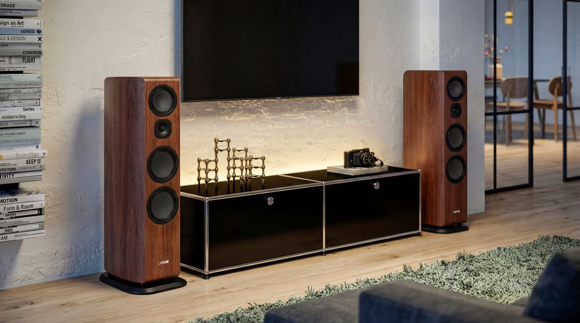 Canton Vento 91 – Nussbaum | Standlautsprecher – Bild 4